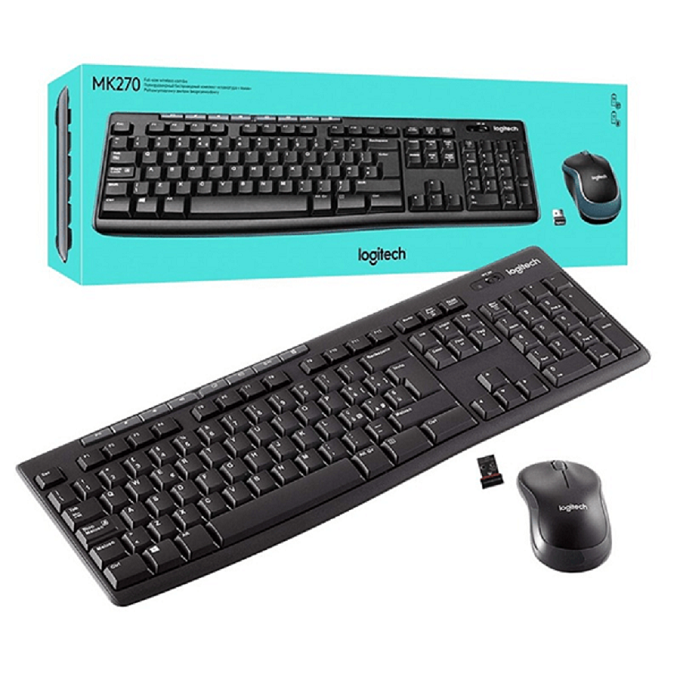 Logitech MK270 Wireless Keyboard & Mouse Combo | Wireless Tech thumbnail 4