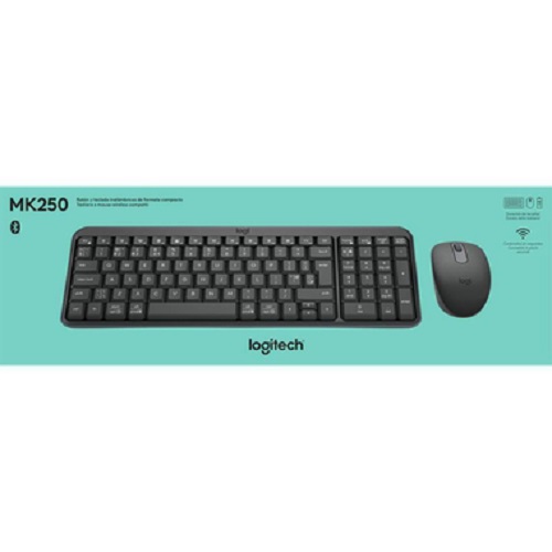 Logitech MK250 Bluetooth Wireless Mouse & Keyboard | Flash Sale thumbnail 1