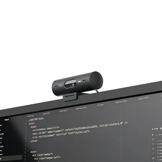 Logitech BRIO 500 Full HD 1080p Webcam | Quality Products thumbnail 3