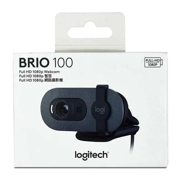 Logitech Brio 100 Full HD 1080p Webcam | Hot Deal thumbnail 1