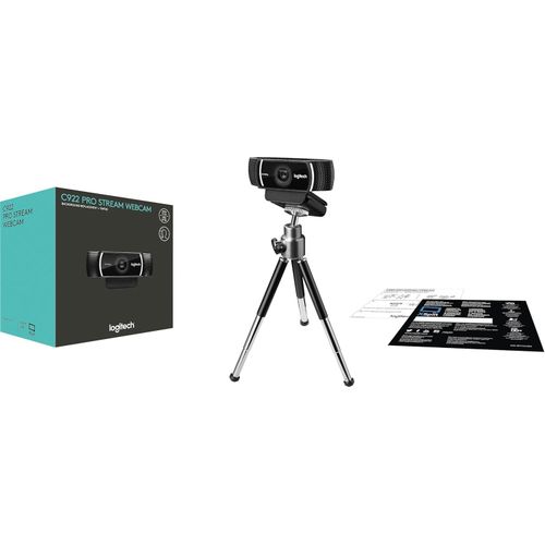 Logitech C922 Pro Stream WebCam with Tripod | Best Deal thumbnail 3