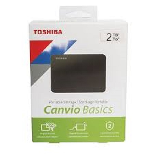 Toshiba Canvio Basics 2TB Portable External Hard Drive | Discount Sale thumbnail 1